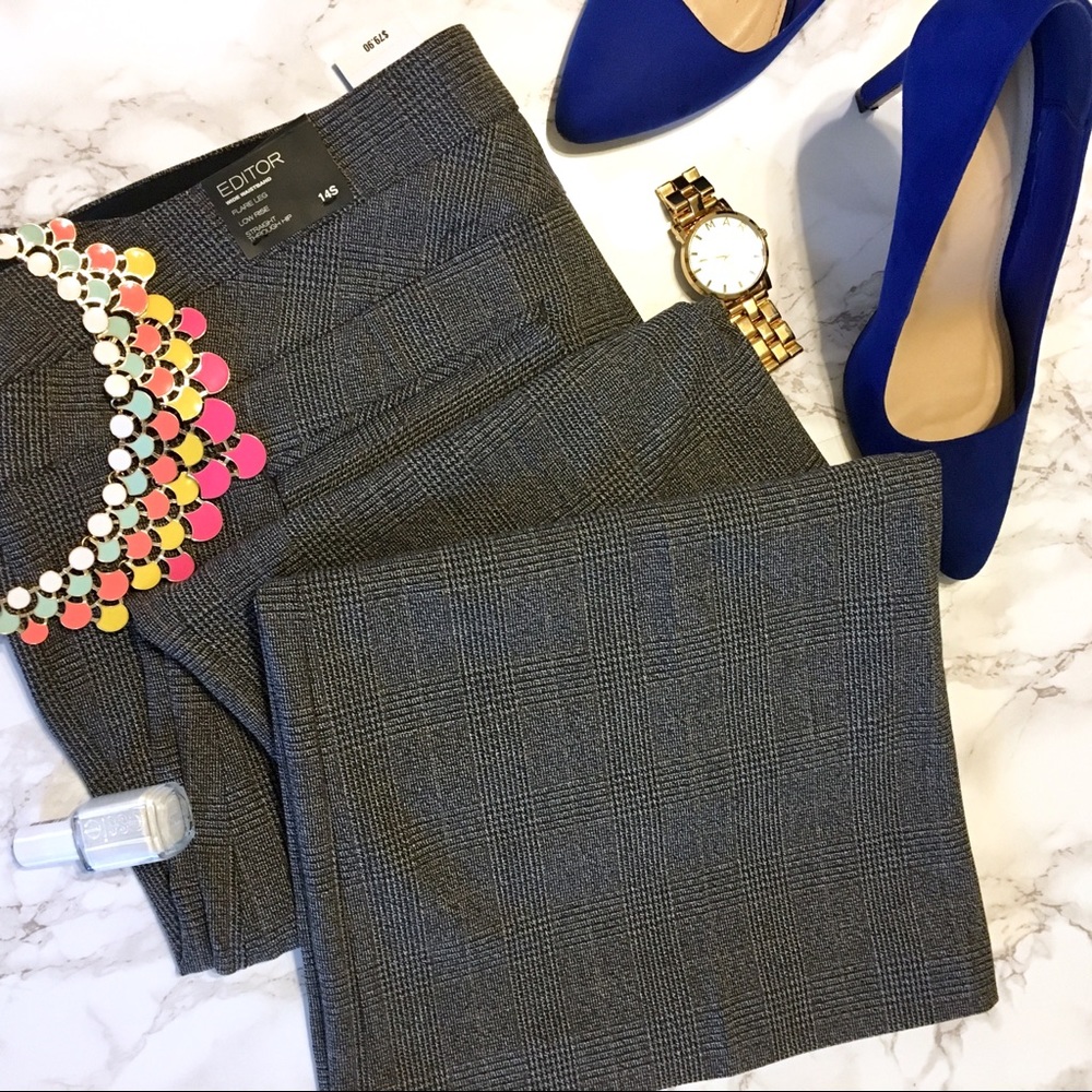 Express Editor Wide Waistband Pants